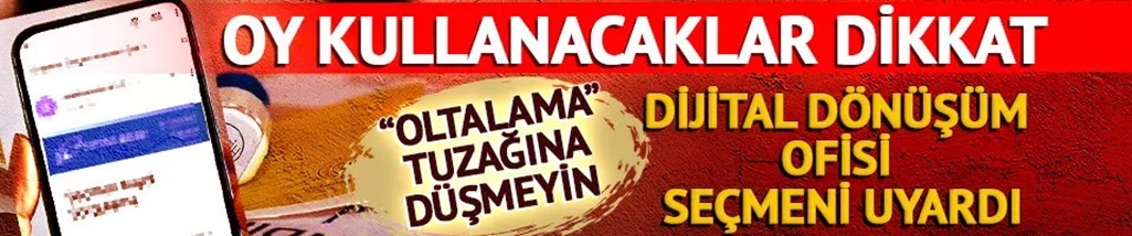 Yerel seçimde oy kullanacaklar dikkat! Seçmene 'oltalama' uyarısı geldi!