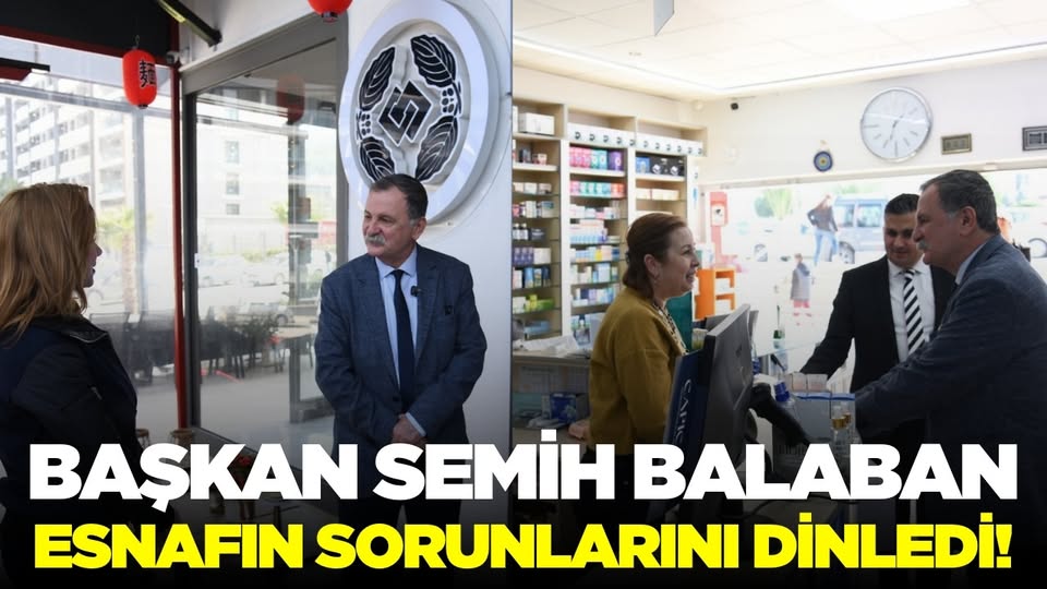 Başkan Balaban sorunları yerinde dinledi!