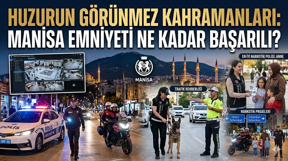 Huzurun Görünmez Kahramanları: Manisa Emniyeti Ne Kadar Başarılı?