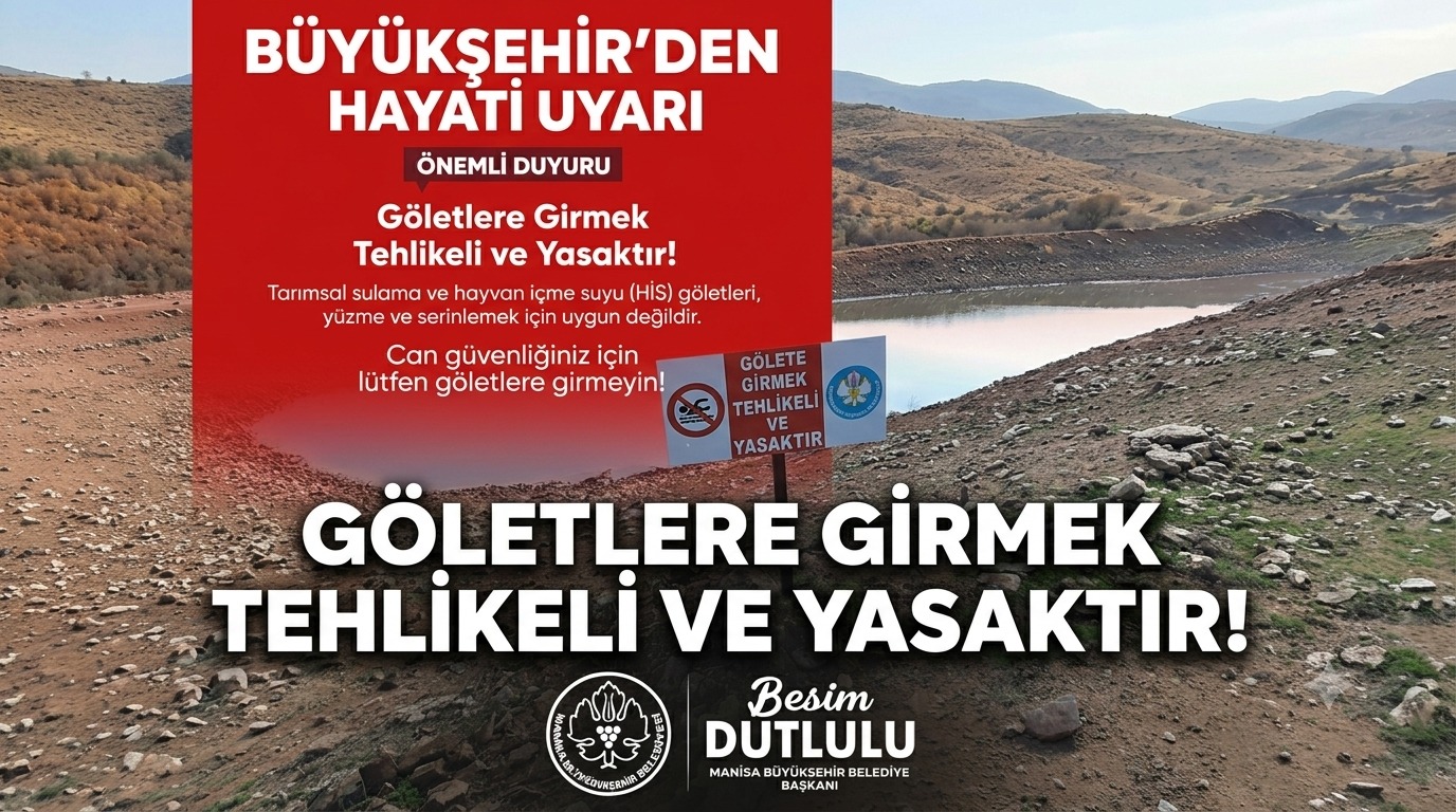 Büyükşehir’den Hayati Uyarı